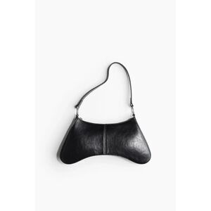 Divided Small Leather Shoulder Bag Purse Classy New Small Minimalist